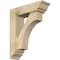 Ekena Millwork Westlake Traditional Rough Sawn Bracket w/ Offset Brace, Douglas Fir, 6"W x 20"D x 24"H BKT0604X20X24WTL01RDF - alternate 1